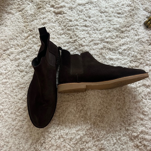 Brown Chelsea boots near new condition warn 3 times - Picture 7 of 8